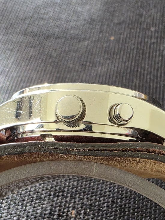 Fossil Love Women Y2K Watch Brown Original Leather Band  Model BG-2600 main image 6
